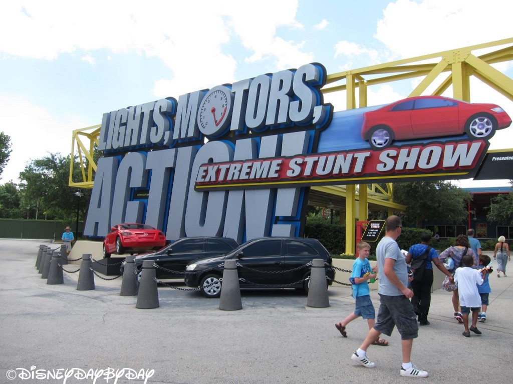 Hollywood Studios Lights, Motors, Action Extreme Stunt Show