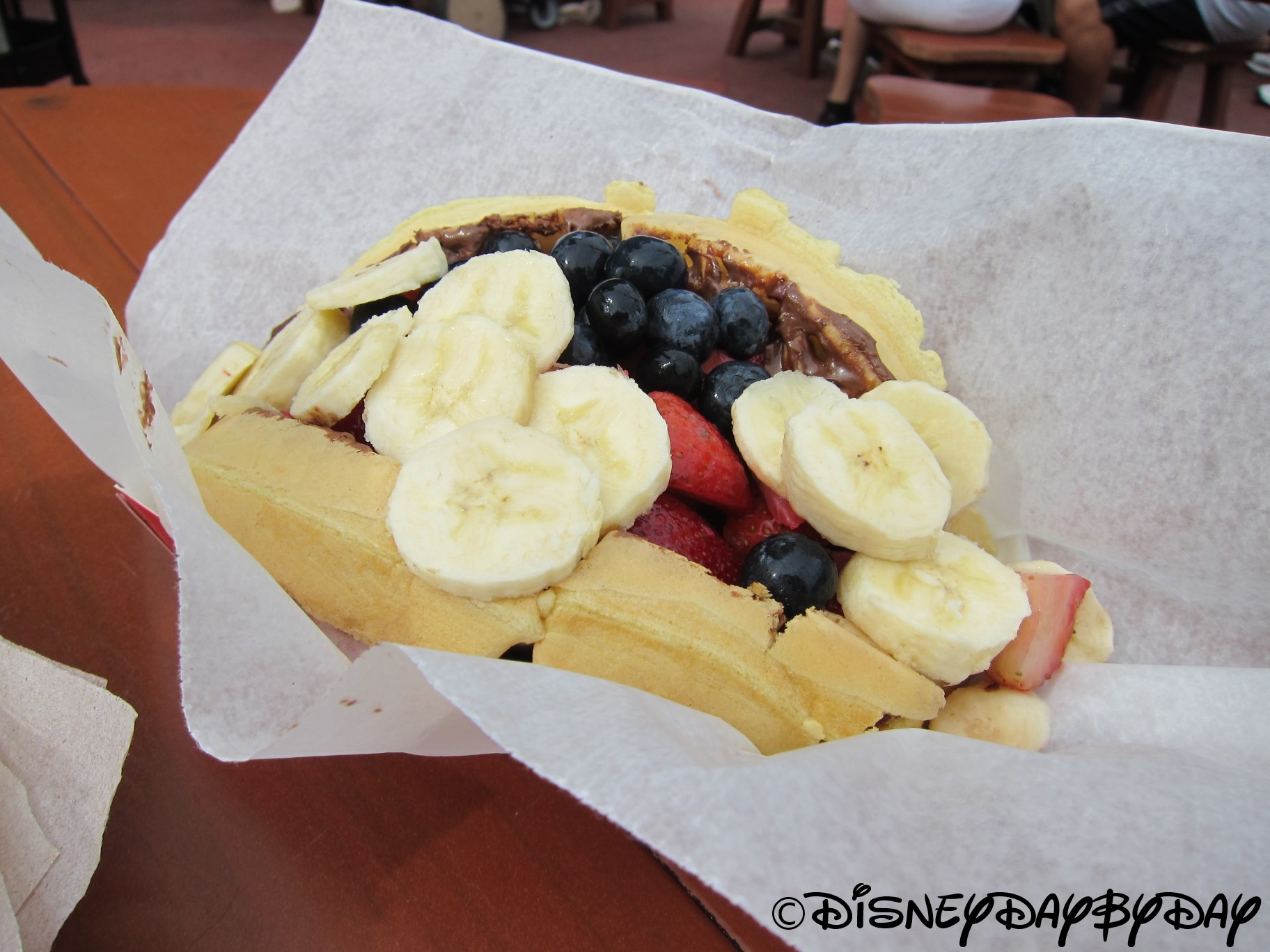 Favorite Food Friday Nutella and fresh fruit waffle sandwich