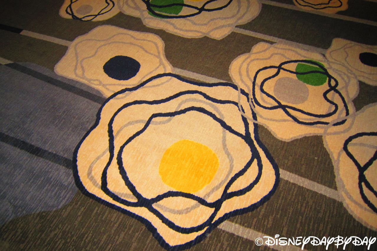 Hidden Mickey Monday:  Contemporary Carpet