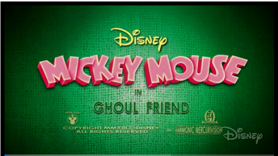 Disney Short – Ghoul Friend