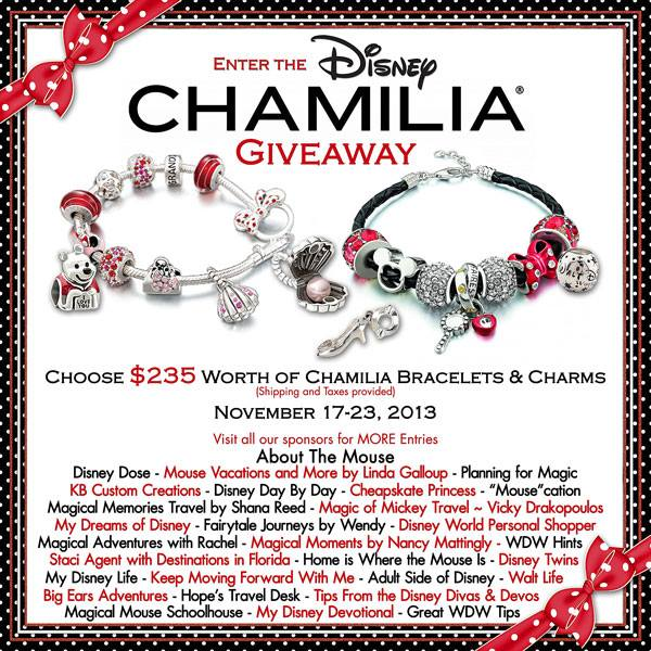 Disney Chamilia Bracelet Giveaway