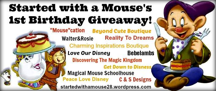 Happy Birthday Started with a Mouse – Giveaway