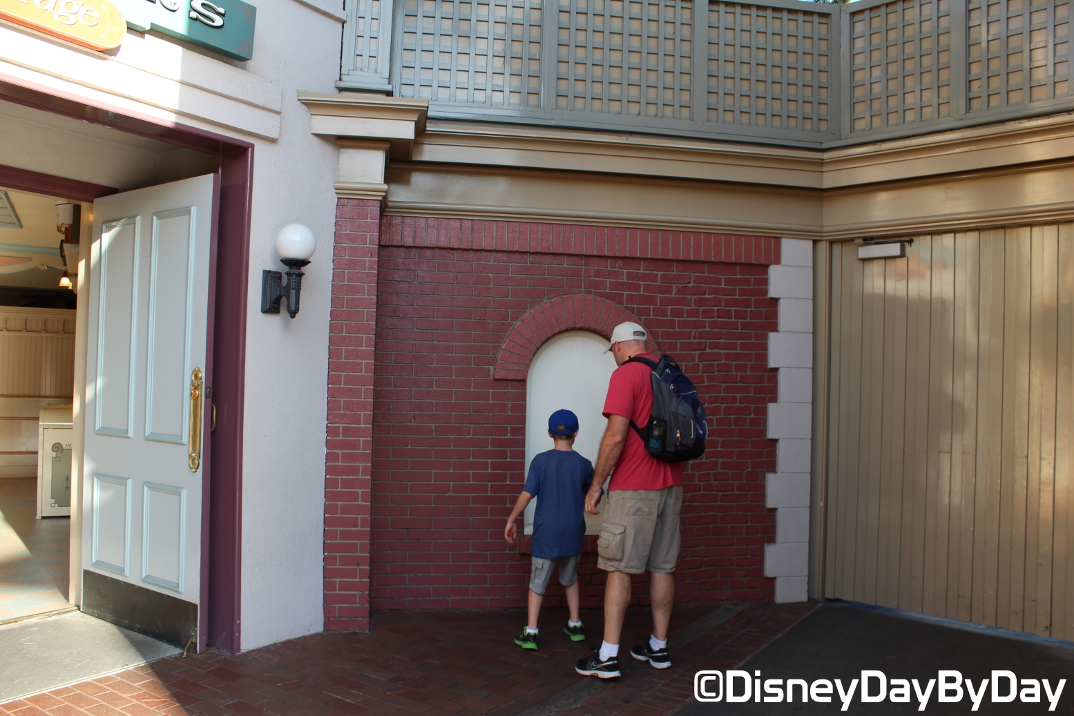 Disneyland Test Wall