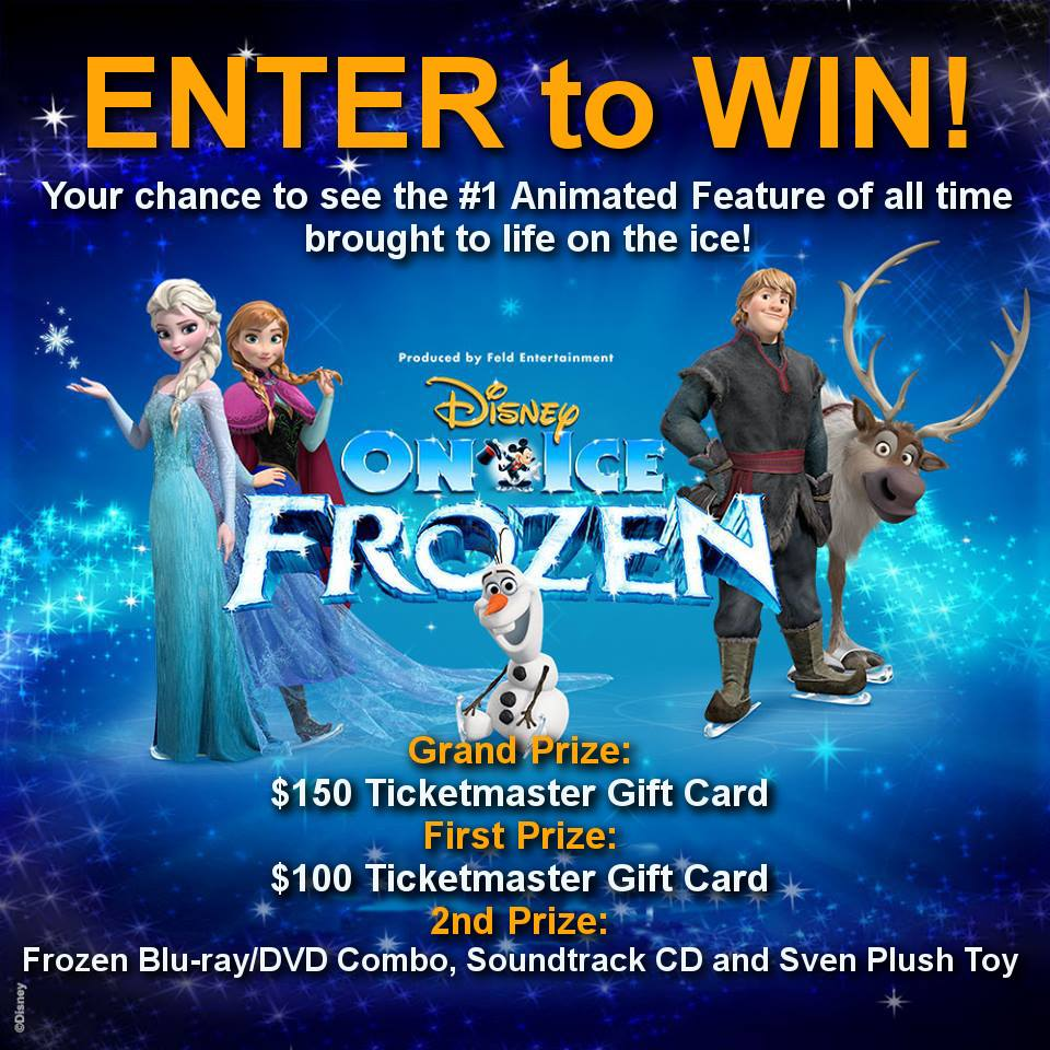 Win a chance to see Disney On Ice Presents “Frozen”