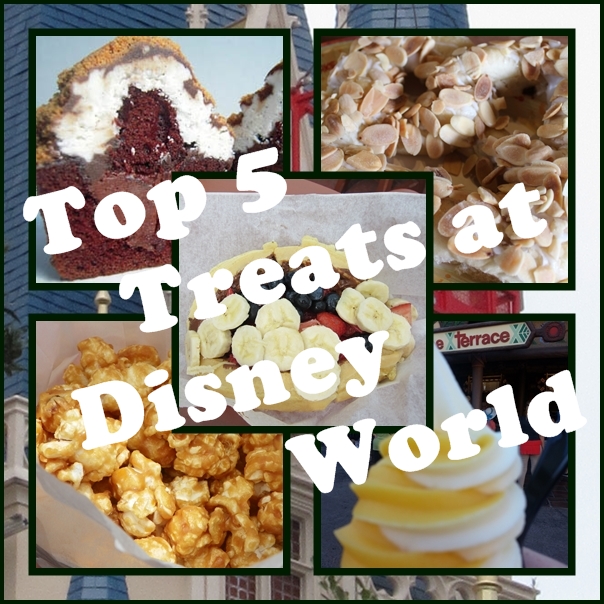 Top Five Sugary Treats at Walt Disney World