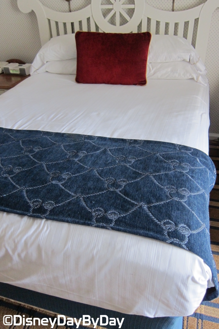 Hidden Mickey Monday – Yacht Club Bed