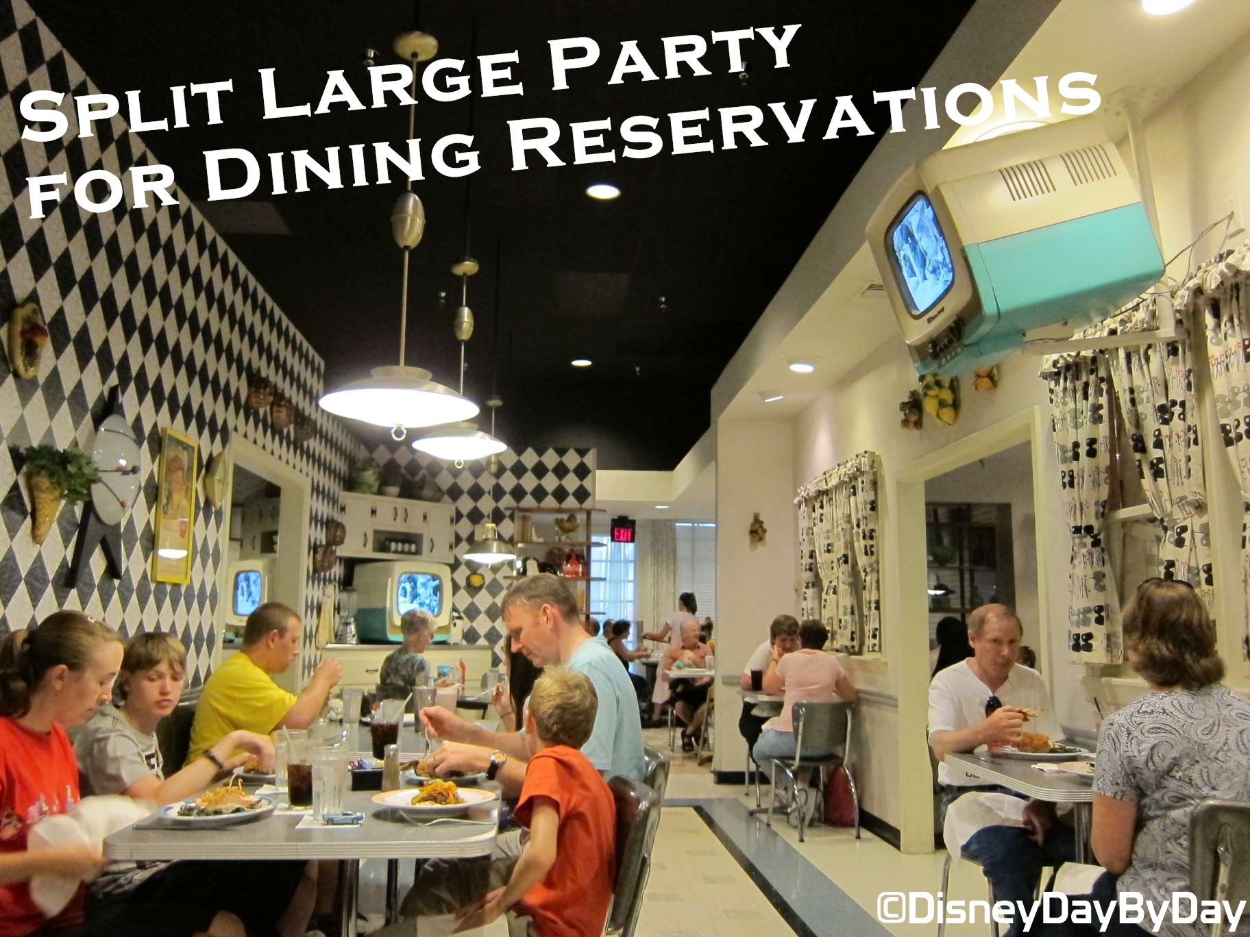 Travel Tip: Splitting Large Party for Dining