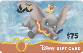 $75 Disney Gift Card Giveaway
