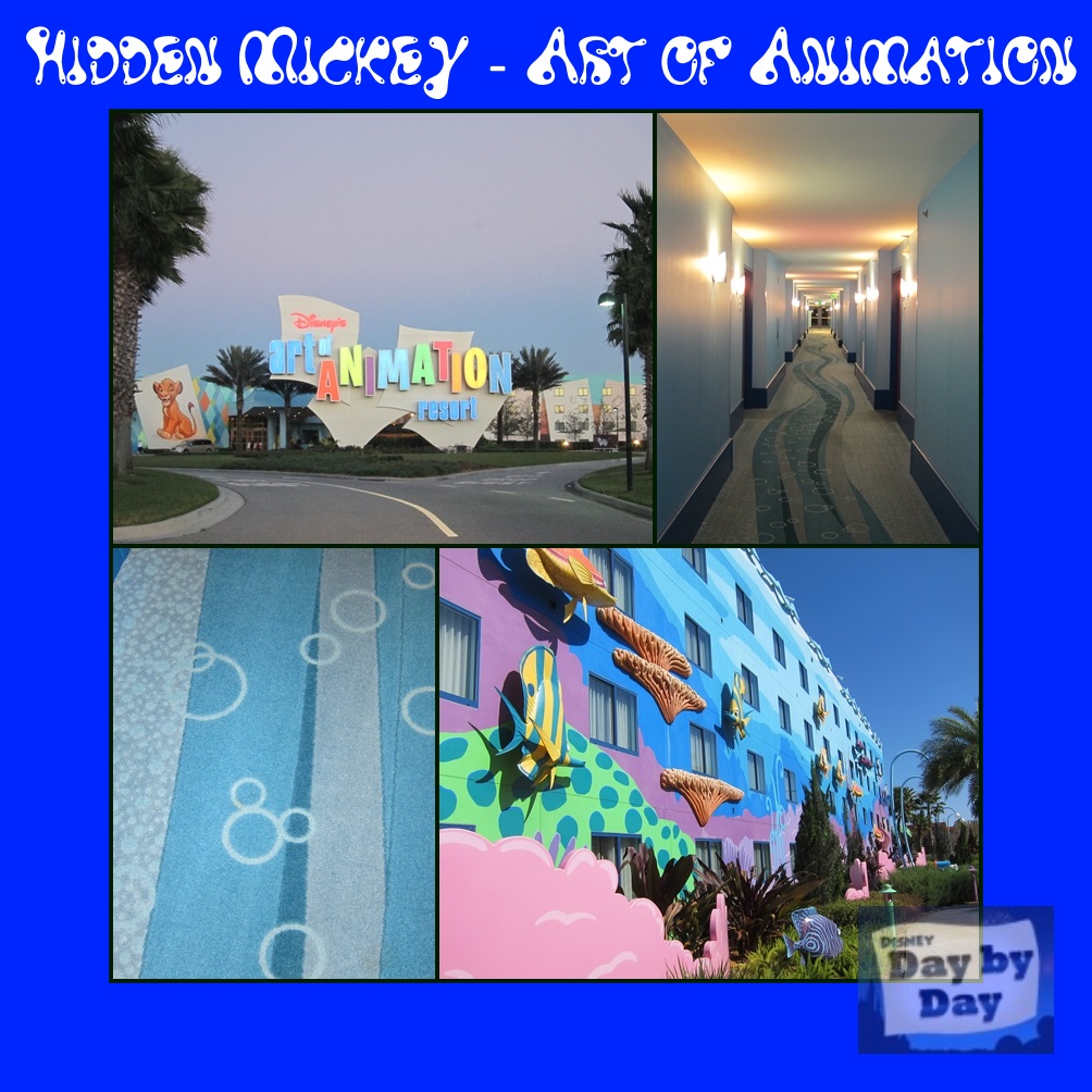 Hidden Mickey – Art of Animation – Finding Nemo