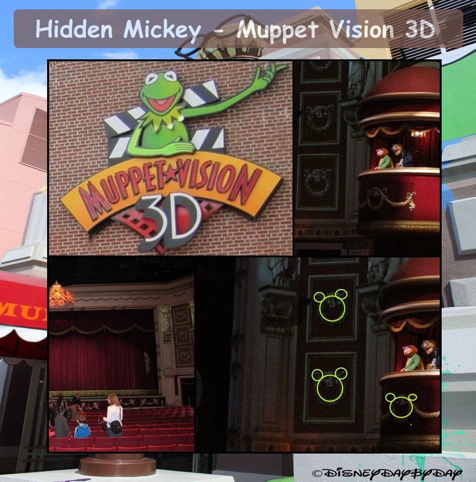 Hidden Mickey – Muppet Vision 3D