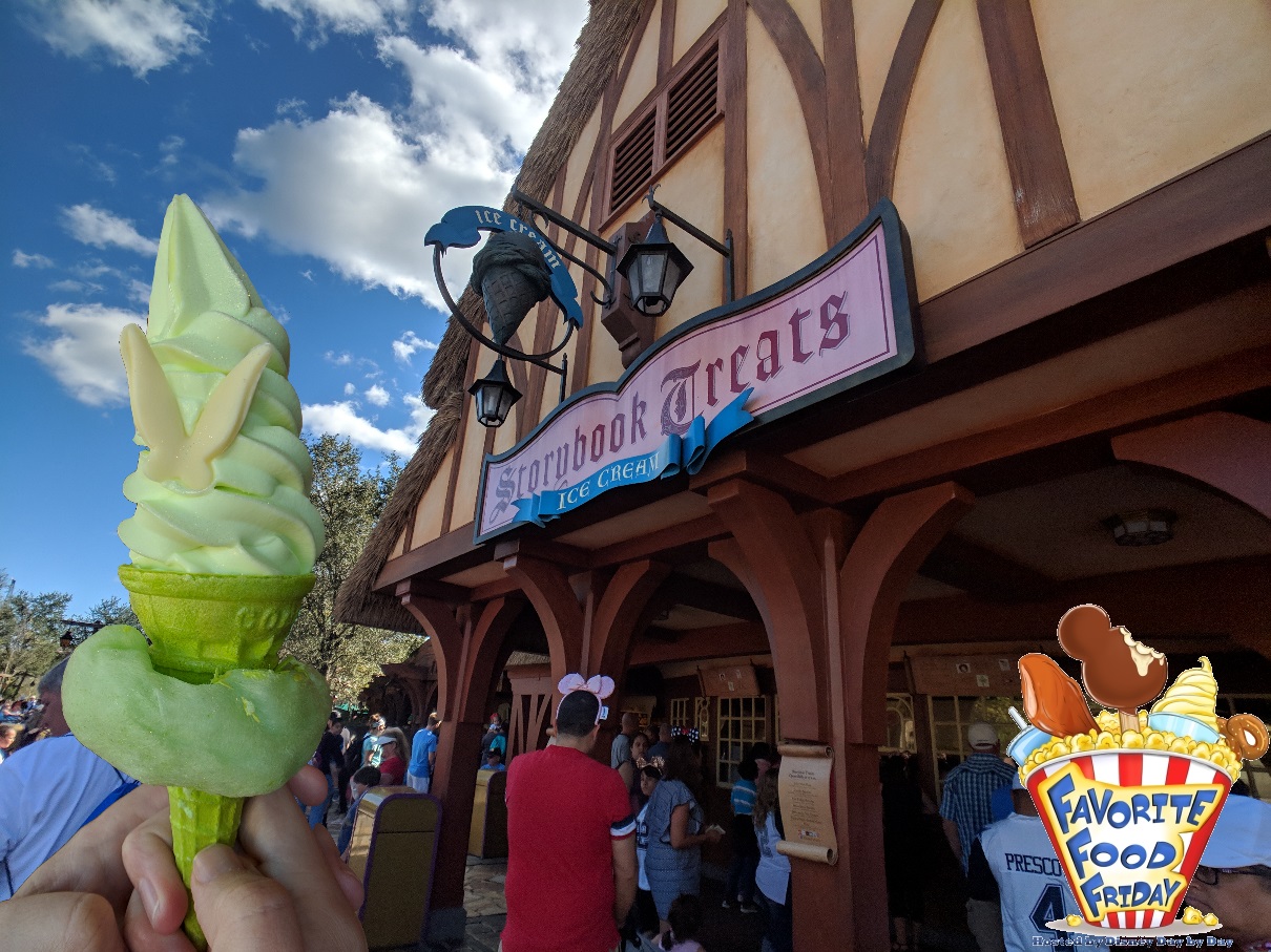 Favorite Food Friday – Tinker Bell Ice Cream Cone