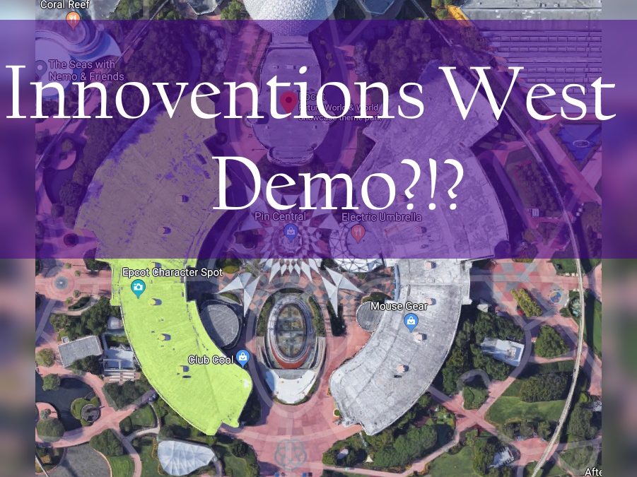 Epcot Innoventions West Demo Permit