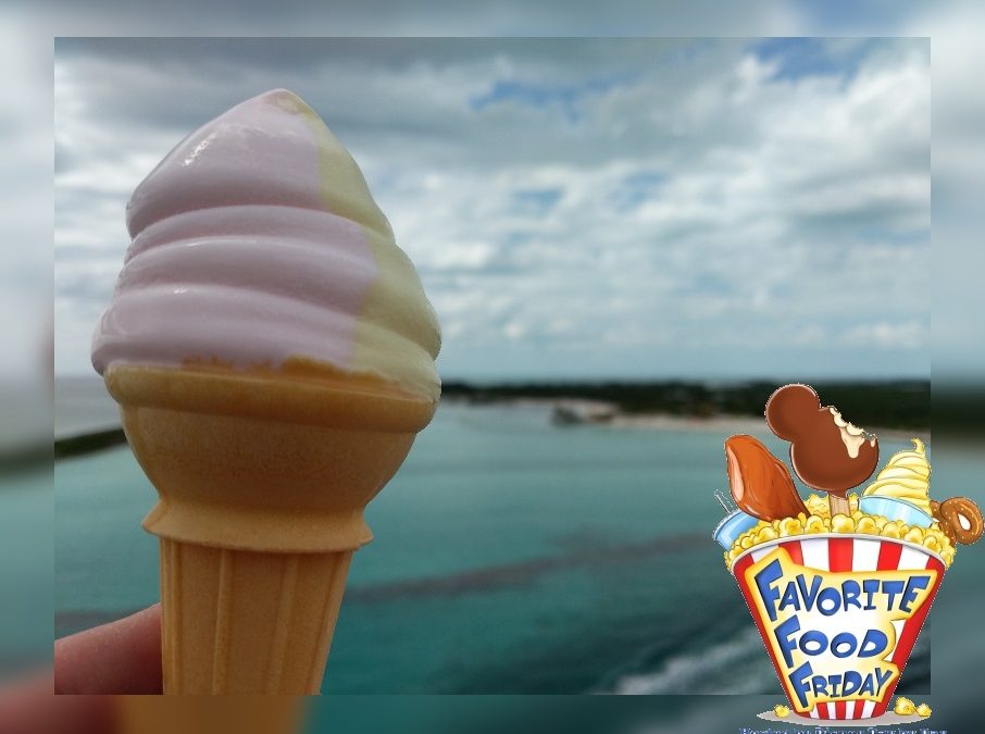 Favorite Food Friday – Disney Cruise Ice Cream Cones