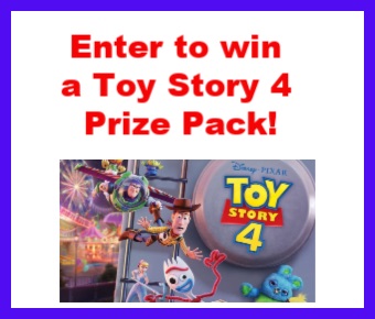 ToyStory 4 Prize Pack Giveaway