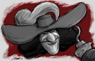 Sketch: Captain Hook | DisneyDayByDay