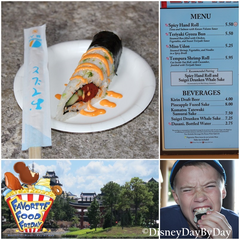 Favorite Food Friday – Spicy Hand Roll